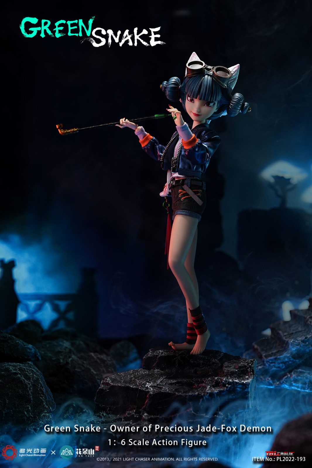 TBLeague PL2022-193 PL2022-194 1/6 Green & White Snake - Owner of Precious Jade-Fox Demon
