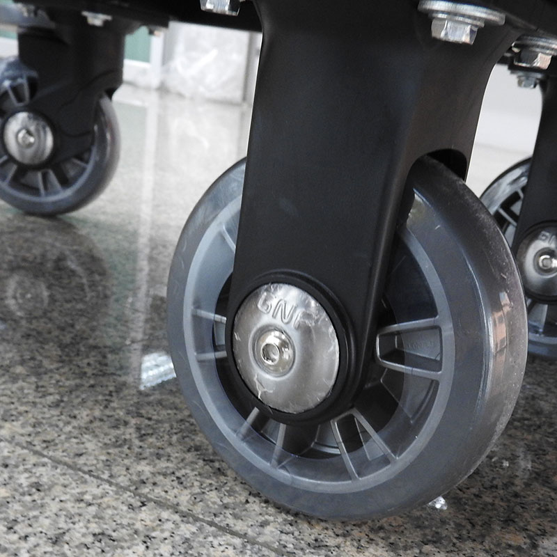 รถเข็นแม่บ้านโครงเหล็กพ่นสี พร้อมถุงผ้า 1 ใบ รุ่น 1401-042 | แข็งแรง ใช้งานสะดวก