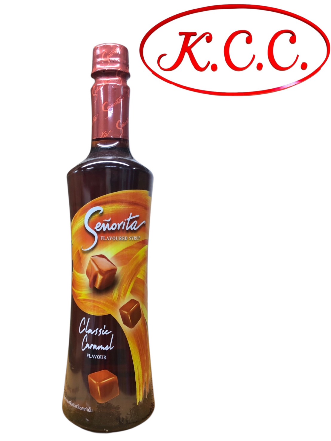 น้ำเชื่อมกลิ่น คลาสสิคคาราเมล 750ml. ตราเซนญอริตา