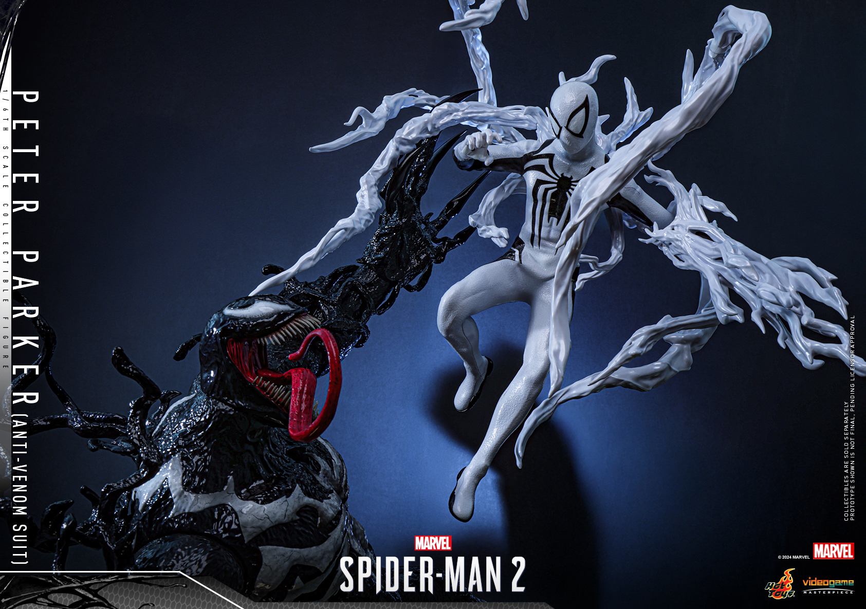 Hot Toys VGM69 Marvel's Spider-Man 2 - Peter Parker (Anti-Venom Suit)