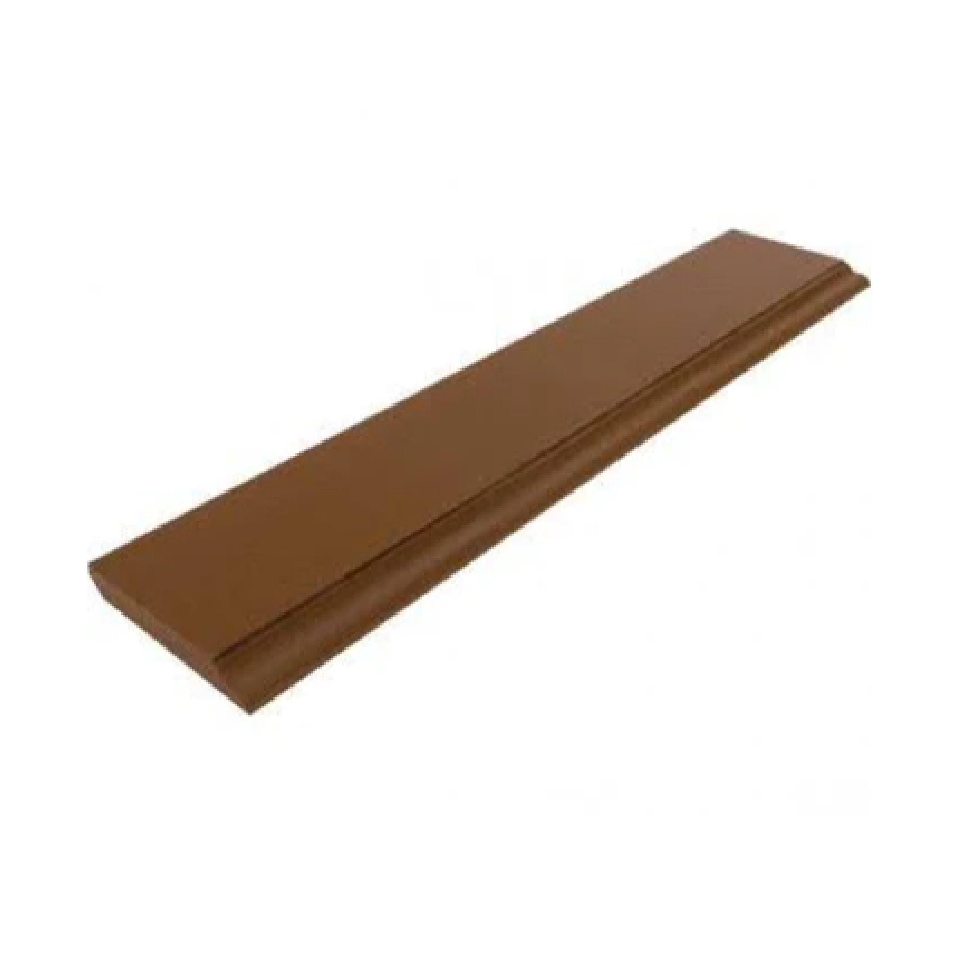 ไม้บัวพื้น 4 นิ้ว 11 มม. CONWOOD รุ่น หลุยส์ ลายเสี้ยน ขนาด 10 x 305 x 1.1 ซม. สีสัก