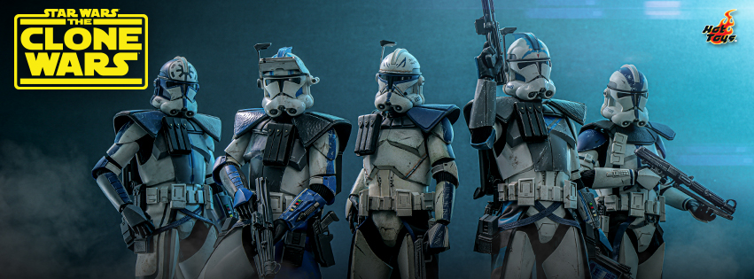 Hot Toys TMS133 Star Wars: The Clone Wars - Arc Trooper Echo