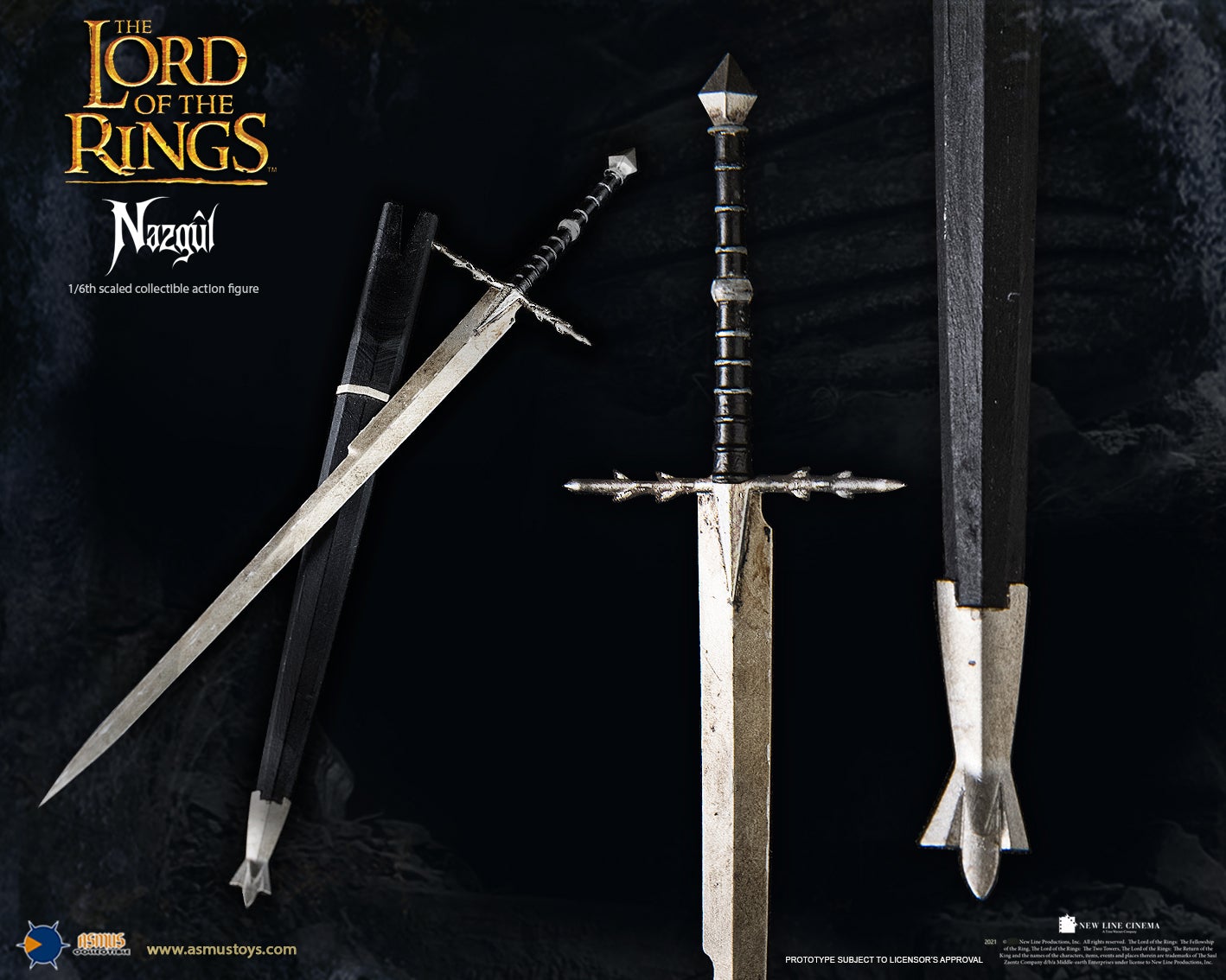 Asmus Toys LOTR005V2 1/6 The Lord of The Rings - Nazgûl