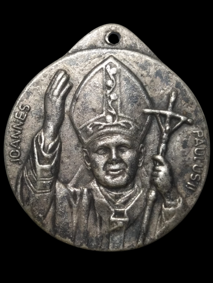 E313 เหรียญJOANNES PAULUS II ROMA ITTALY เหรียญสมเด็จพระสันตะปาปา joann es paulus ii pont max ปี 1984