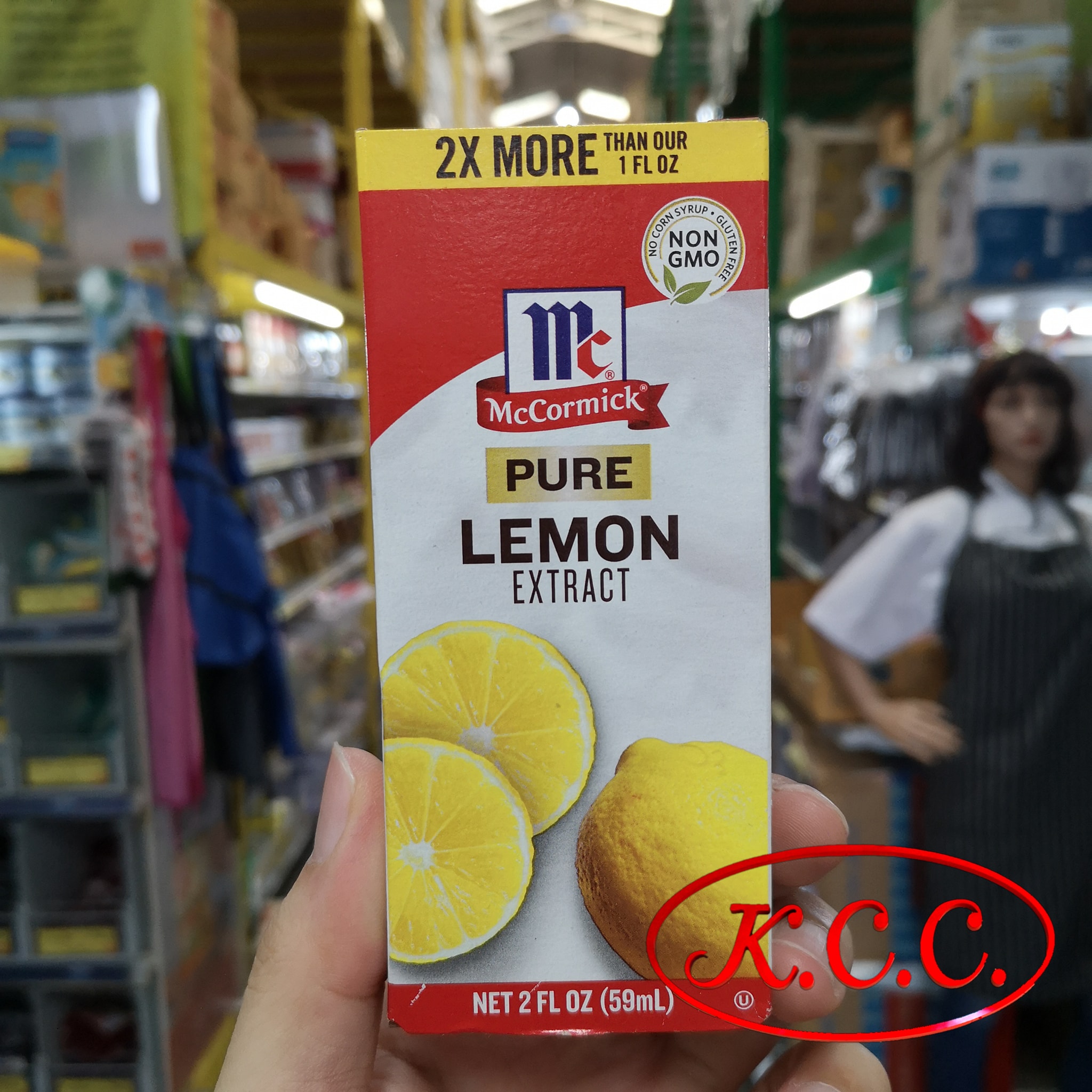 McCormick - Lemon Exctract กลิ่นเลมอน ธรรมชาติ (59ml.)
