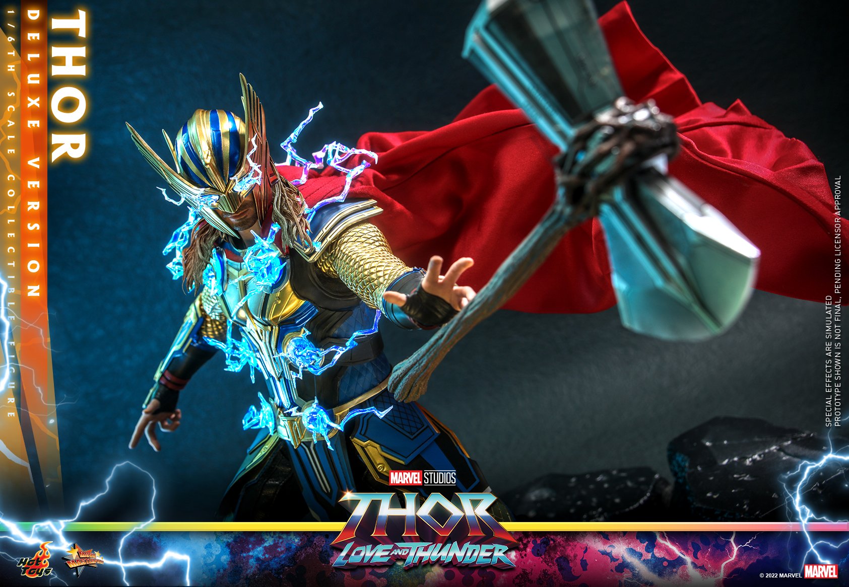 Hot Toys MMS656 1/6 Thor: Love and Thunder - Thor (Deluxe Version)