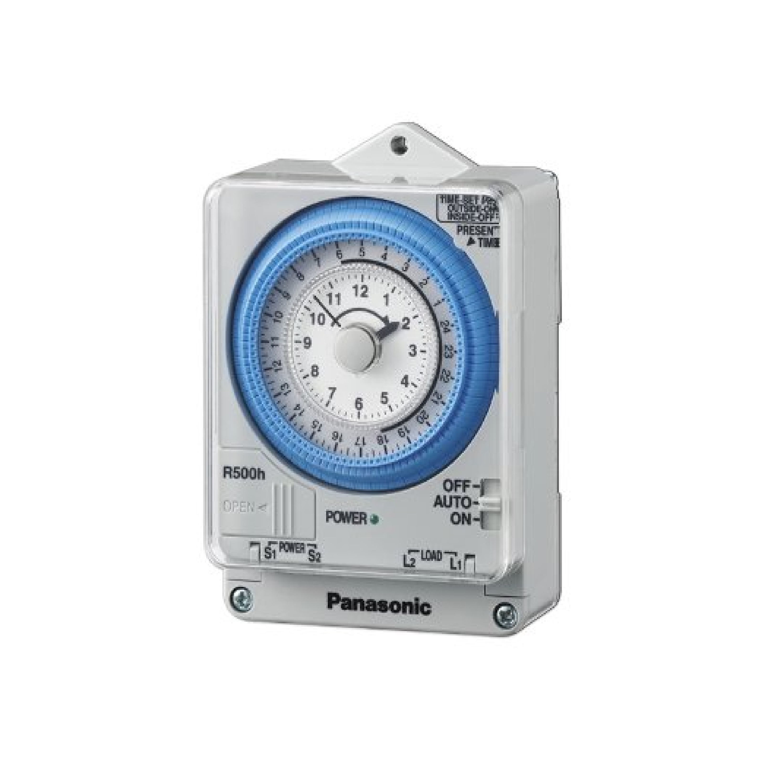 Panasonic ไทม์เมอร์ timer 24ชม 15นาทีต่ำสุด แบคอัพ 300ชม รุ่น TB38809NE7