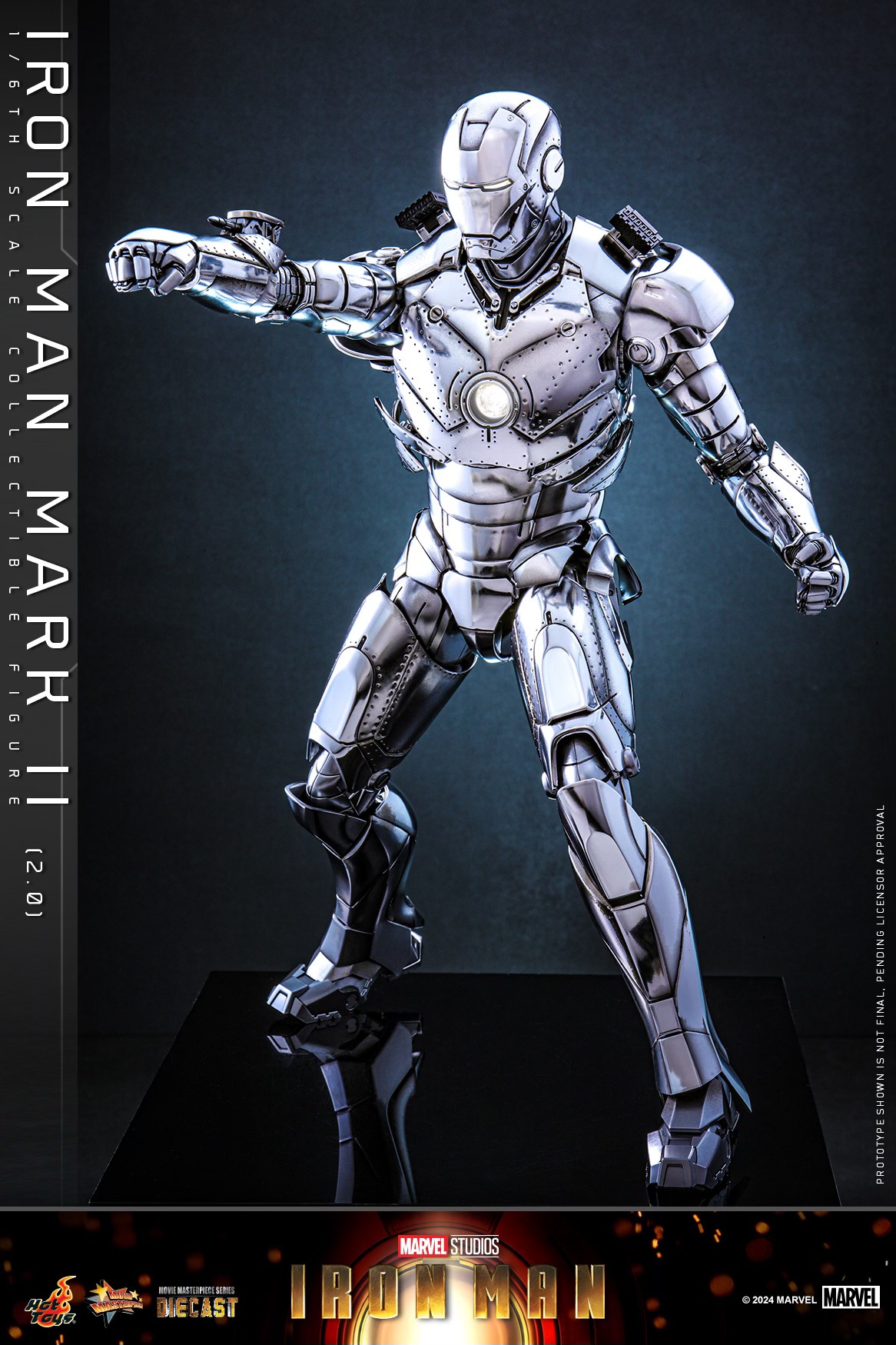 Hot Toys MMS733D59 1/6 Iron Man - Iron Man Mark II (2.0)
