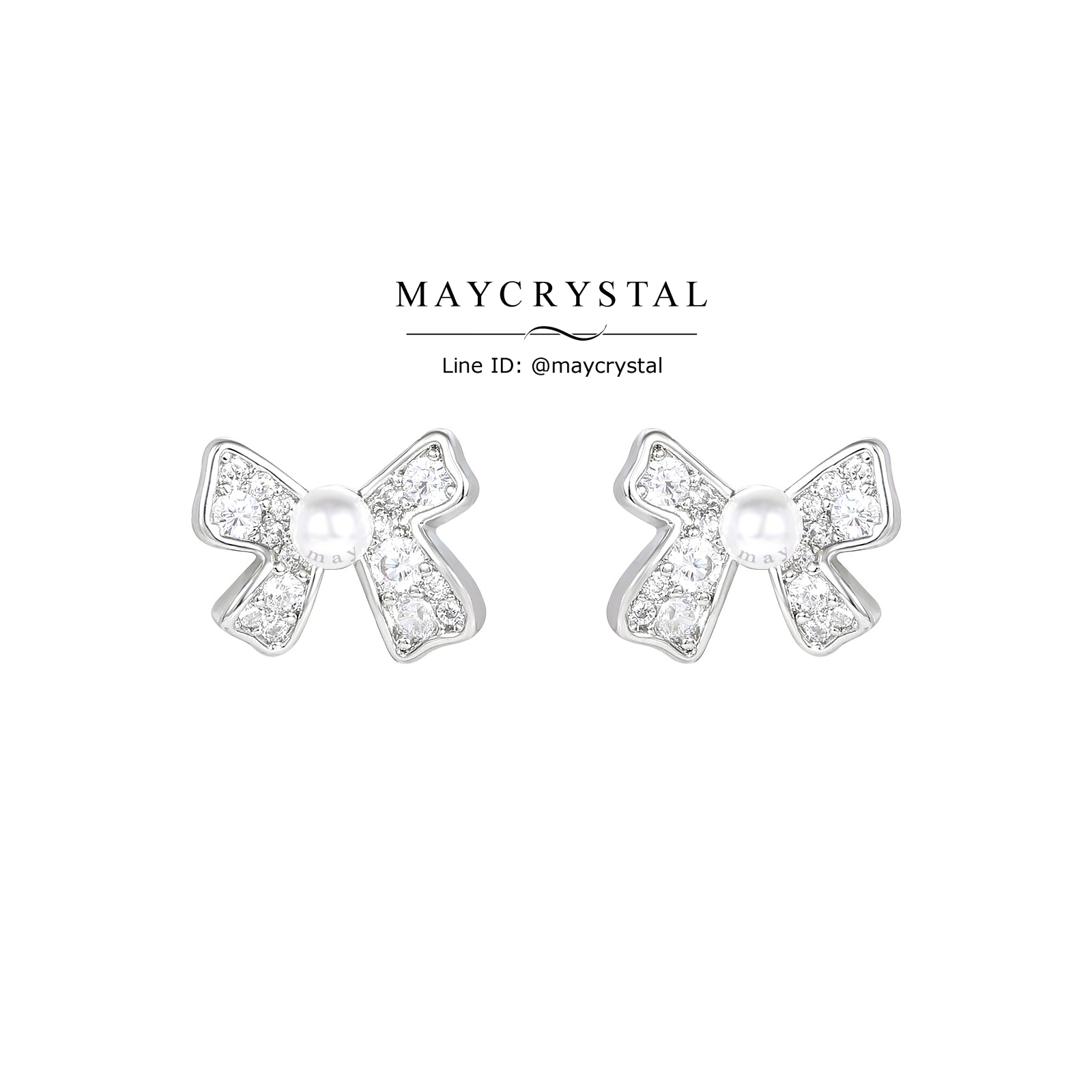 ต่างหูคริสตัลจากประเทศออสเตรีย (Embellished with Crystals from Austria)