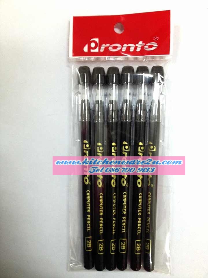 P07727 ดินสอต่อไส้ 2B แพค 6 แท่ง สุดคุ้ม ราคาส่งต่อ 1 โหล: 12 แพค:72 แท่ง 180 บ/โหล ส่ง 15 บาท ขายส่งทุกอย่าง 20 บาท