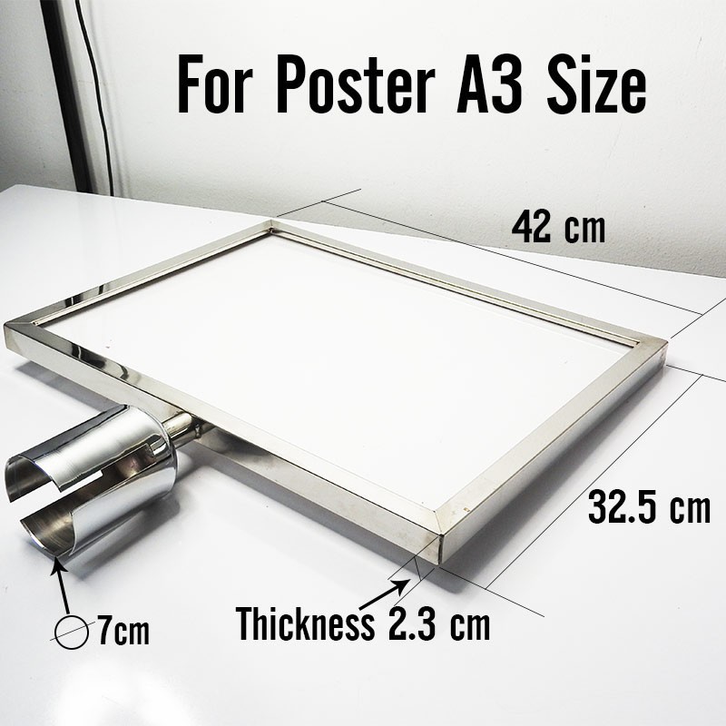 A3 Poster cover queue stand 0608-033
