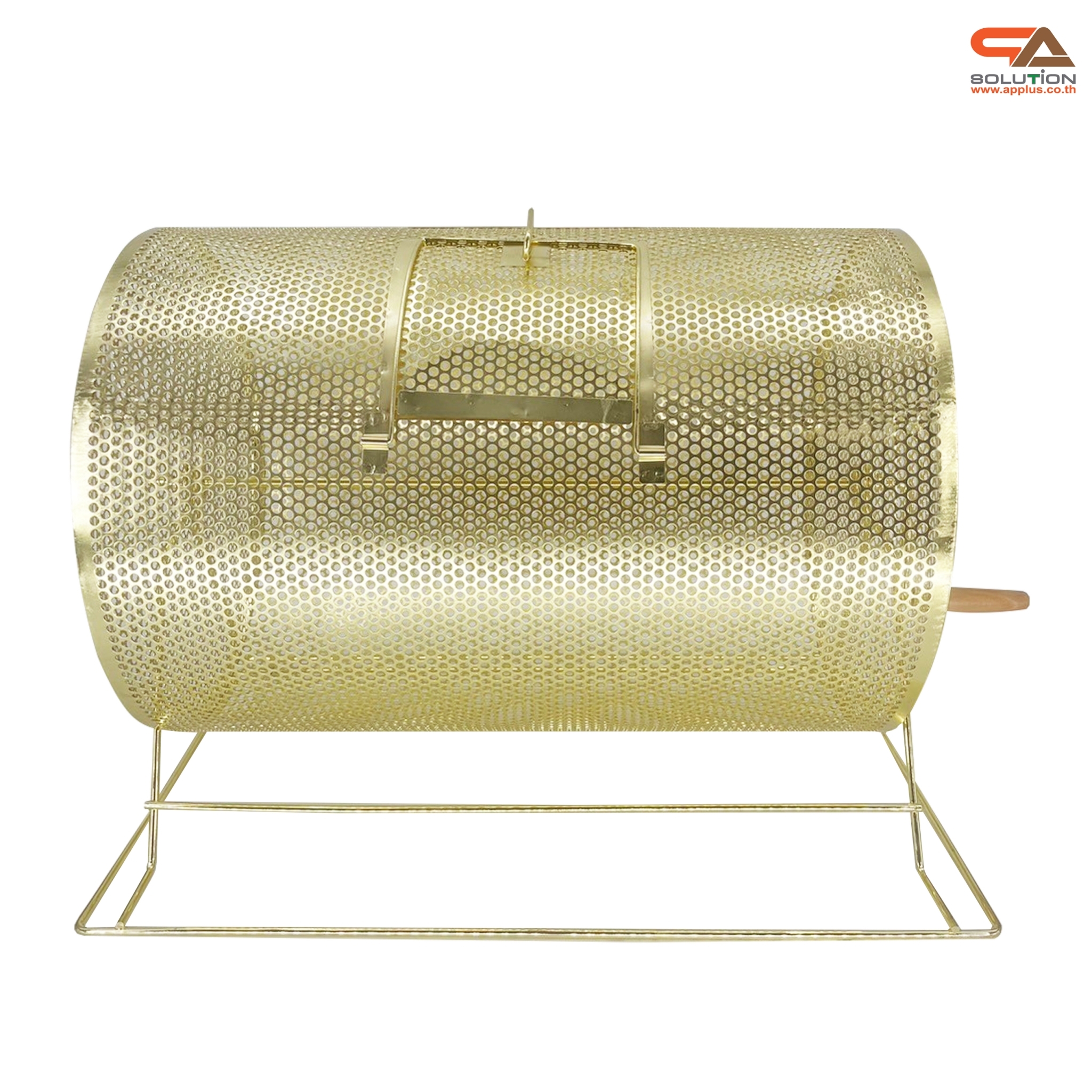 เช่ากล่องจับรางวัล จับฉลาก สีทอง ขนาด (W)54 X (L)41 X (H)45 cm. หมุนได้ 360 องศา