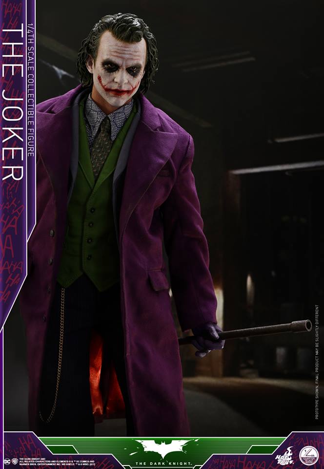 Hot Toys QS010 THE DARK KNIGHT 1/4 THE JOKER