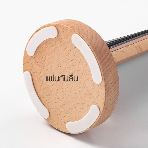 เมนูตั้งโต๊ะ ฐานไม้ รุ่น D4 ฐานไม้จริง สีบีช ขนาด 10X20 ซม., A5 และ A4 พร้อมซองพลาสติก 5 ซอง โชว์งานพิมพ์ได้ 2 หน้า (เพิ่มซองได้ )