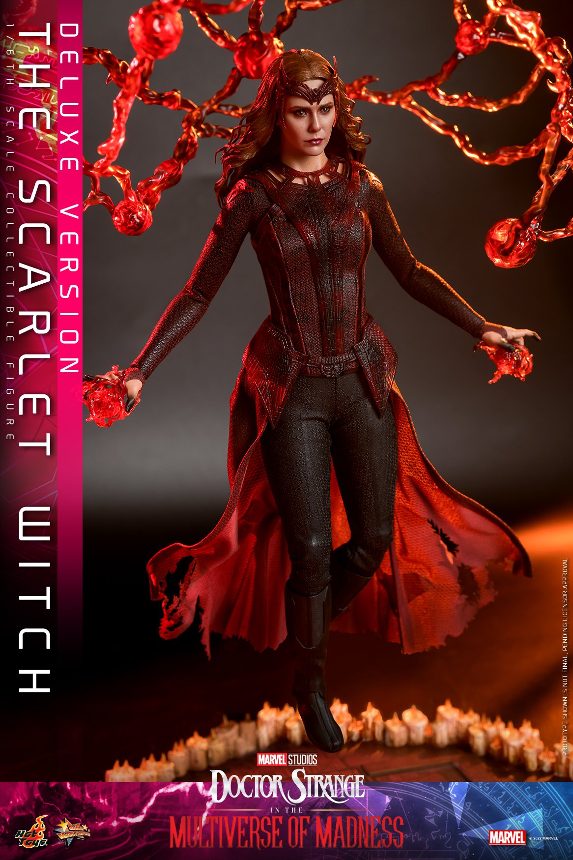 Hot Toys MMS653 1/6 Doctor Strange in the Multiverse of Madness - The Scarlet Witch (Deluxe Version)