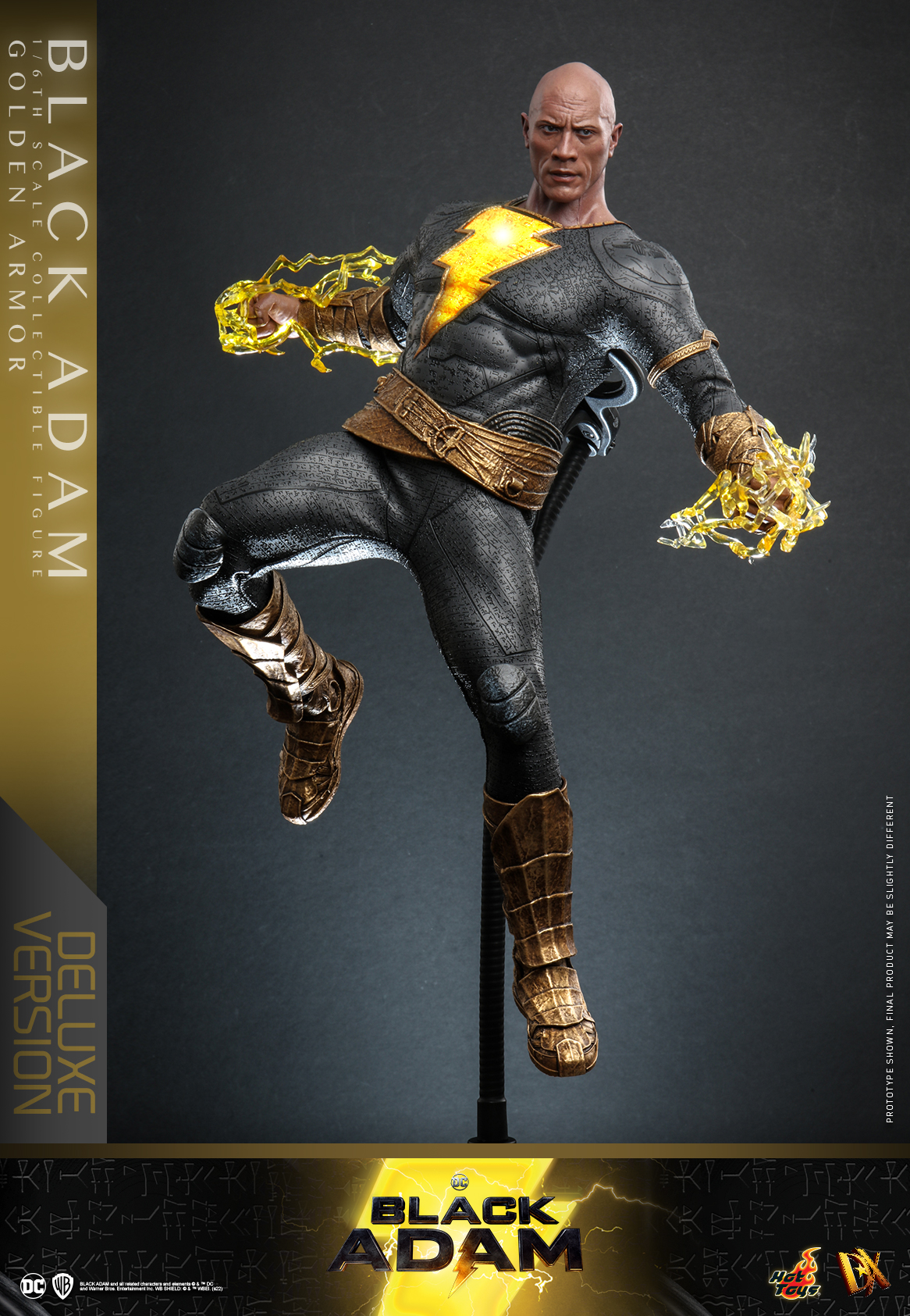 Hot Toys DX31 1/6 Black Adam - Black Adam [Golden Armor] (Deluxe Version)