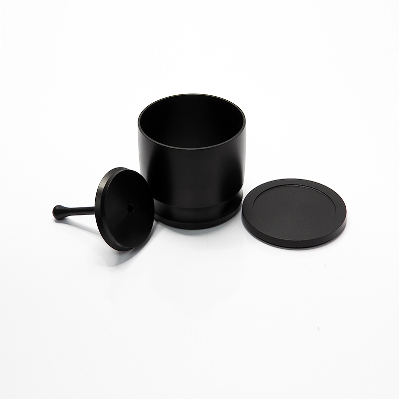 แก้วโดสครอบด้ามชง ตัวช่วยโดส Blind tumbler ทรงกระบอก อลูมิเนียม