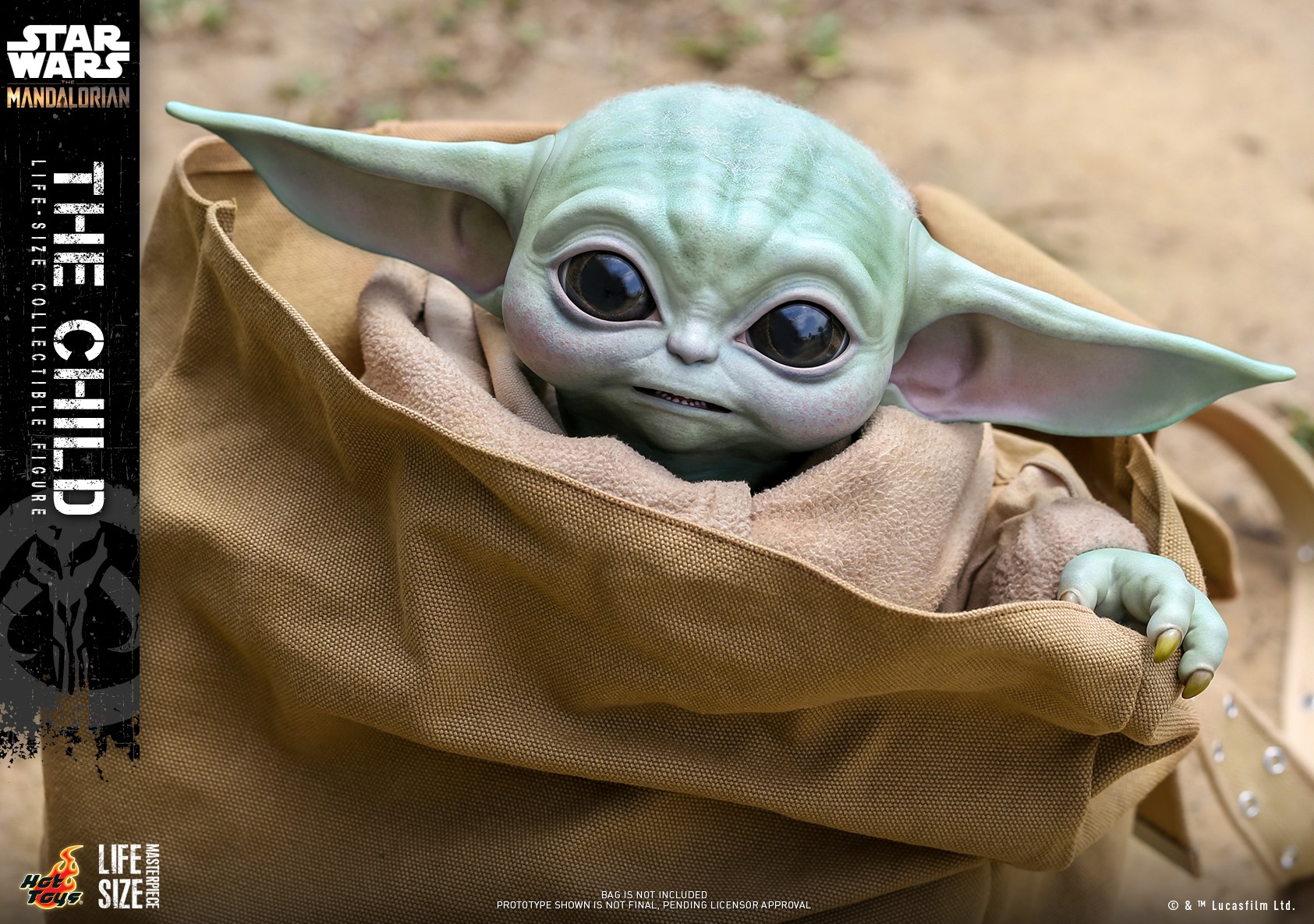 Hot Toys LMS013 The Mandalorian - The Child (Life-Size)