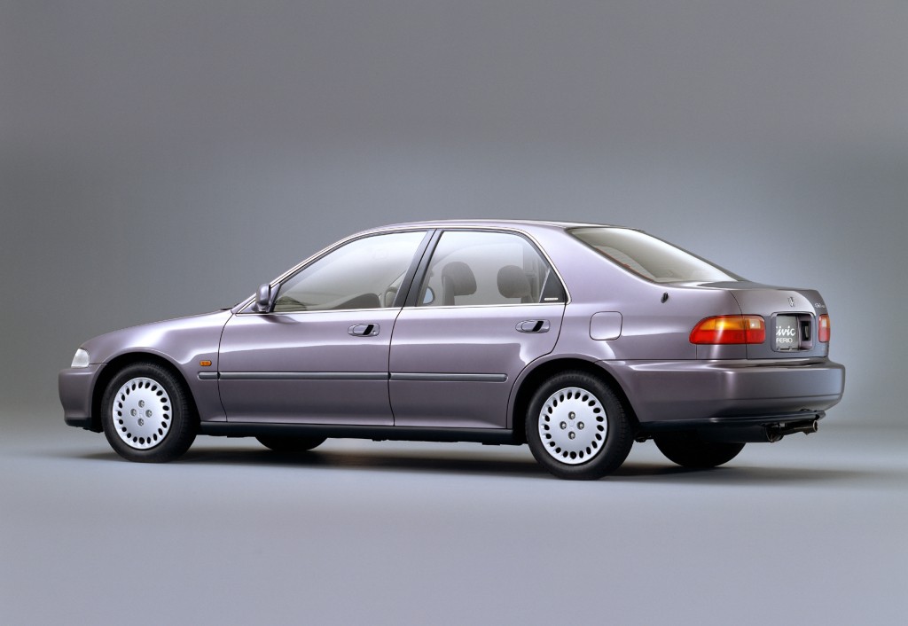 กันชนหน้า Honda Civic 1992/1993/1994/1995 (ซีวิค/4ประตู)(เตารีด)(EG-4D) - BangplusOnline