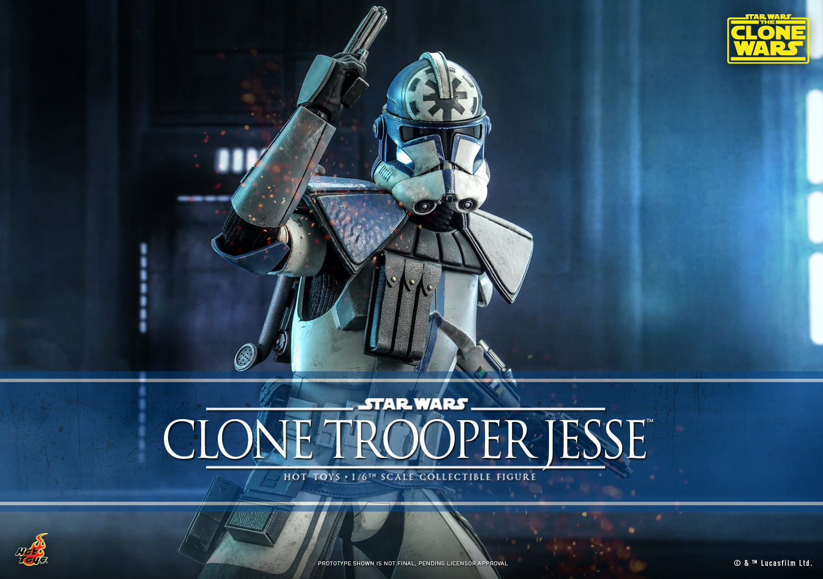 Hot Toys TMS064 1/6 Star Wars: The Clone Wars™ - Clone Trooper Jesse