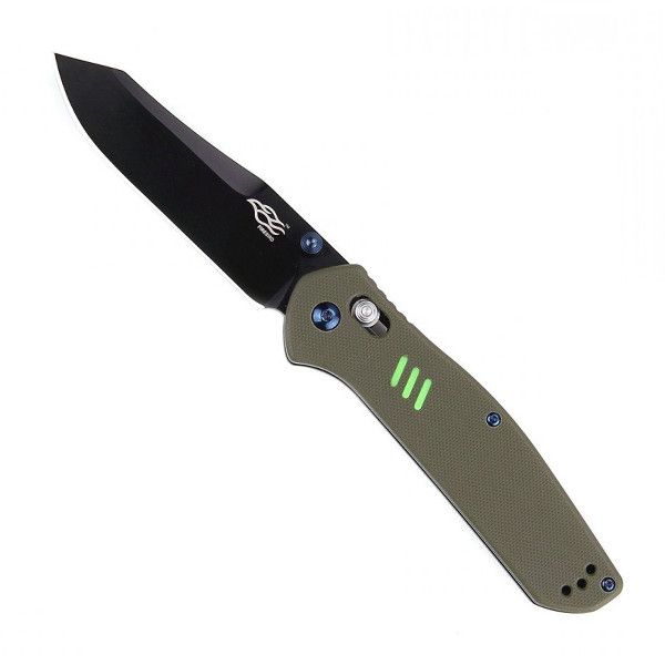 มีด Ganzo รุ่น F7563-GR (สีเขียว)- Firebird G10 Scales Folding Knife.