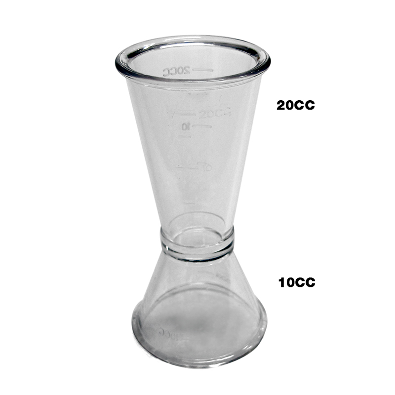 Plastic Jigger (S) 10-20 cc. 1610-081