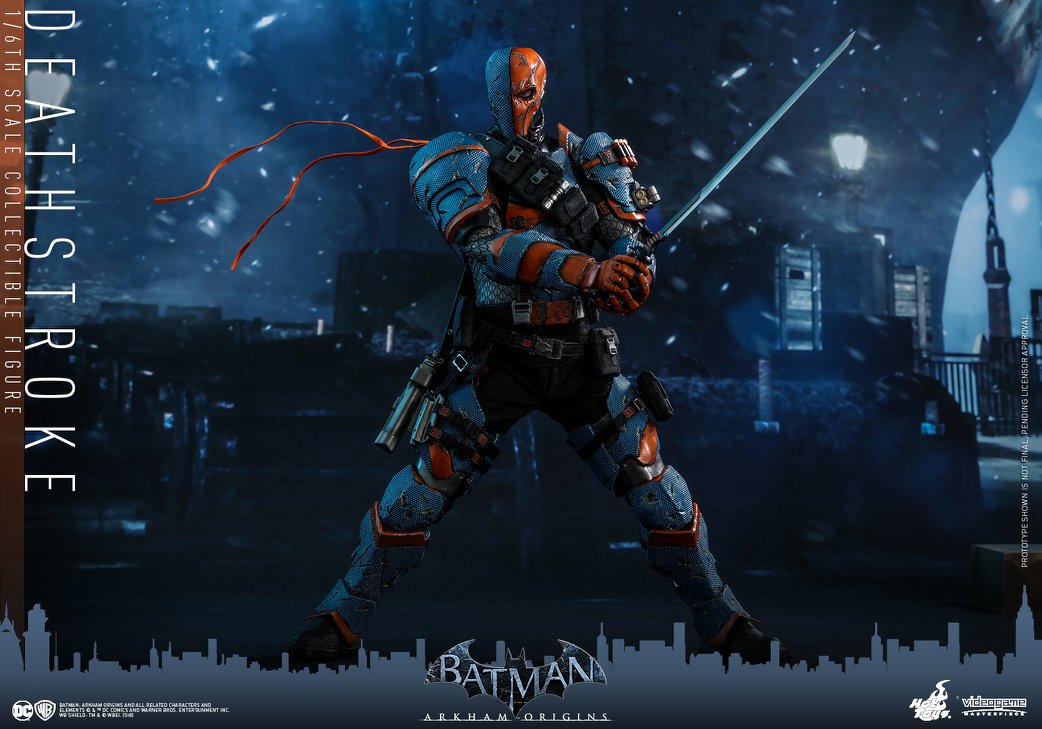 Hot Toys VGM30 BATMAN ARKHAM ORIGINS - DEATHSTROKE