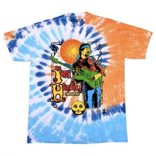 🇺🇸[PREORDER] เสื้อวง JIMI HENDRIX T-SHIRT รวมลายสุดฮิต ลิขสิทธิ์แท้ LIQUID BLUE จาก USA
