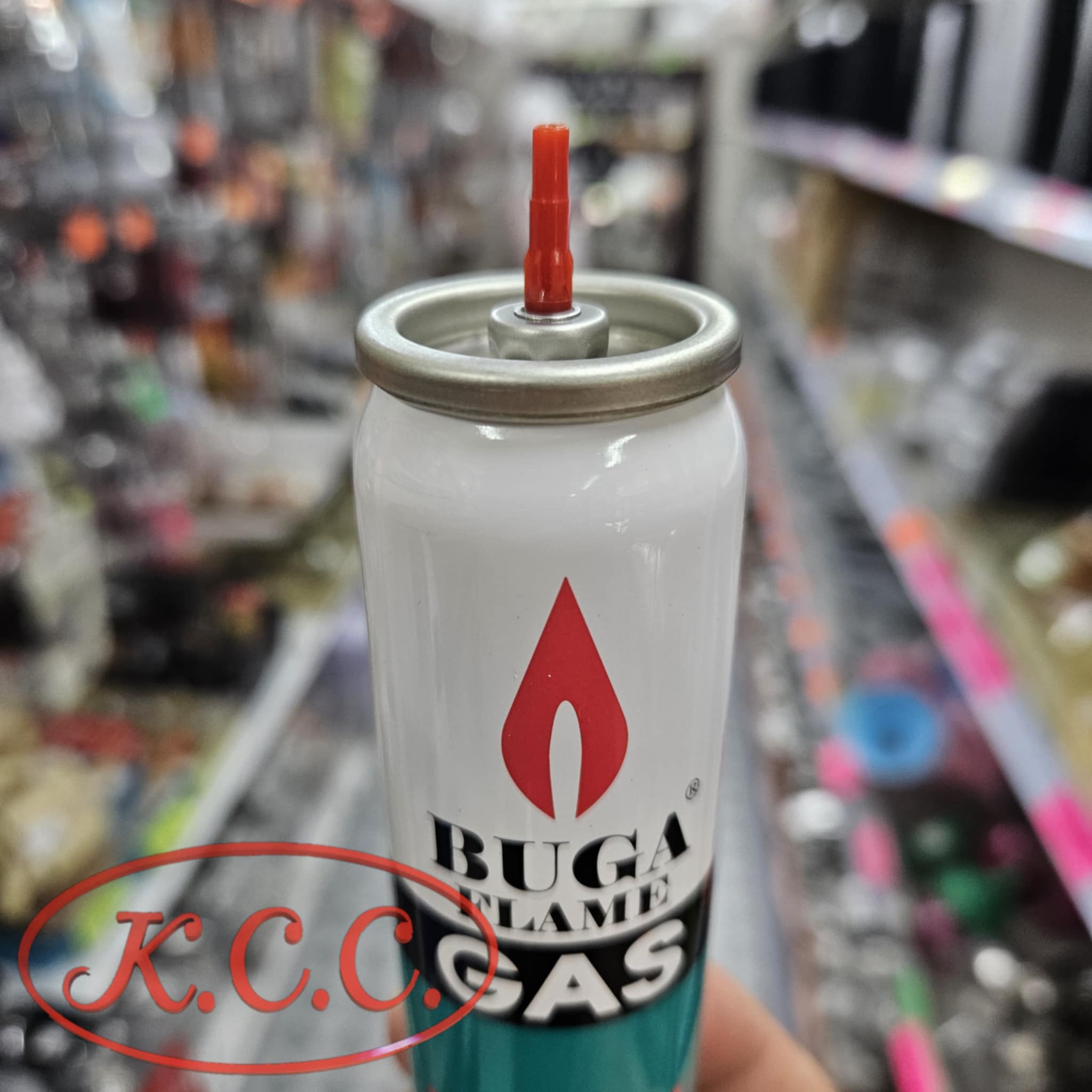 แก๊สกระป๋อง BUGA FLAME 50 กรัม แก๊ส สำหรับ เติม ไฟแช็ค ปืนยิงแก๊ส ปืนจุดเตา ไฟแช็คไฟฟู่ เป็นต้น (75 ml.)