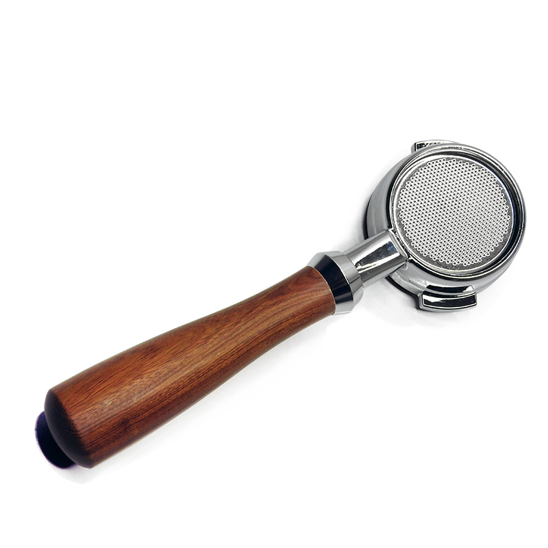 ด้ามชงไม่มีก้น ด้ามไม้ Bottomless(Naked) portafilter