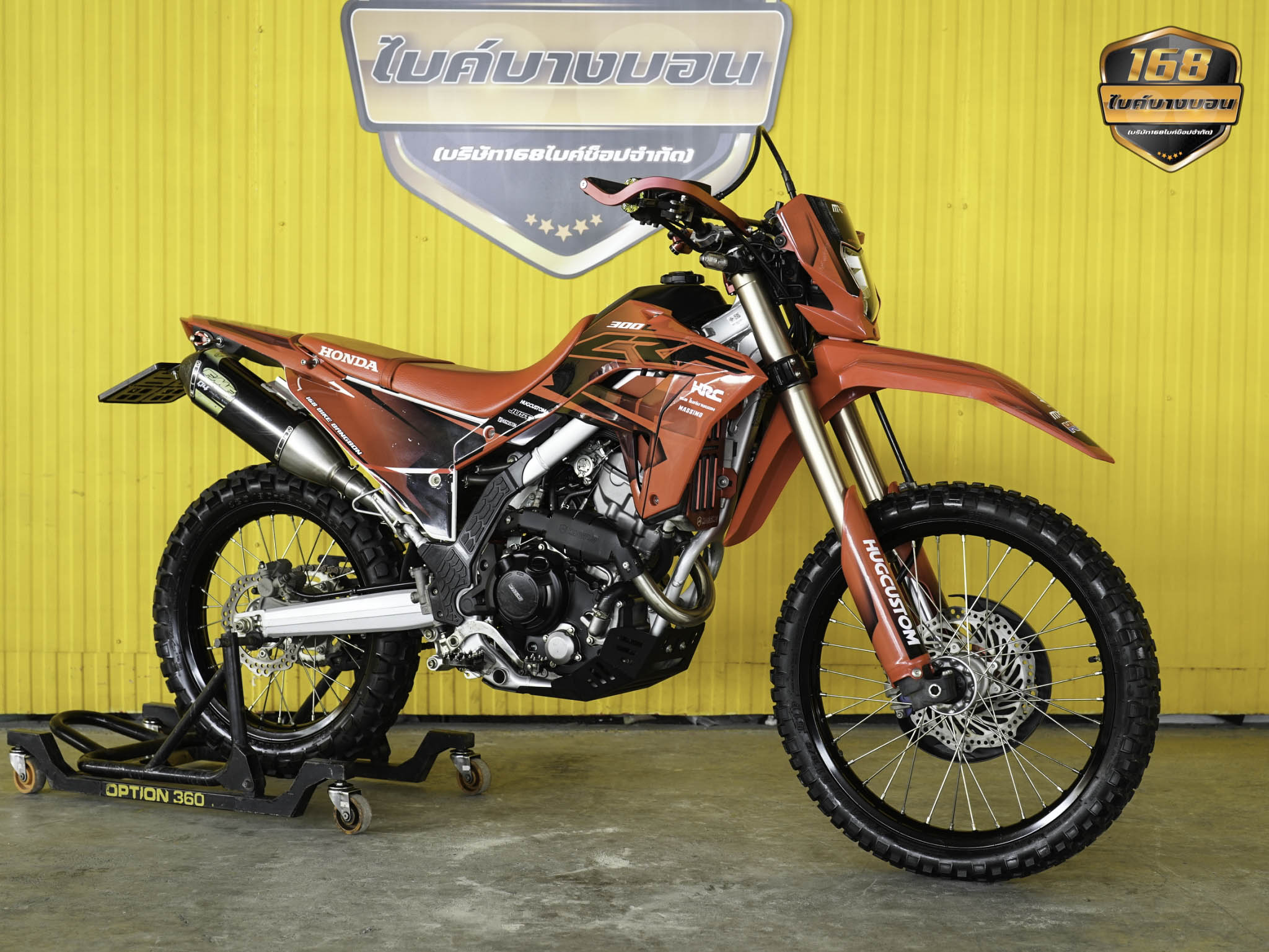 Honda CRF300 L จดปี 2024 ฟรีดาวน์ออกรถใช้เงิน 0 บาท