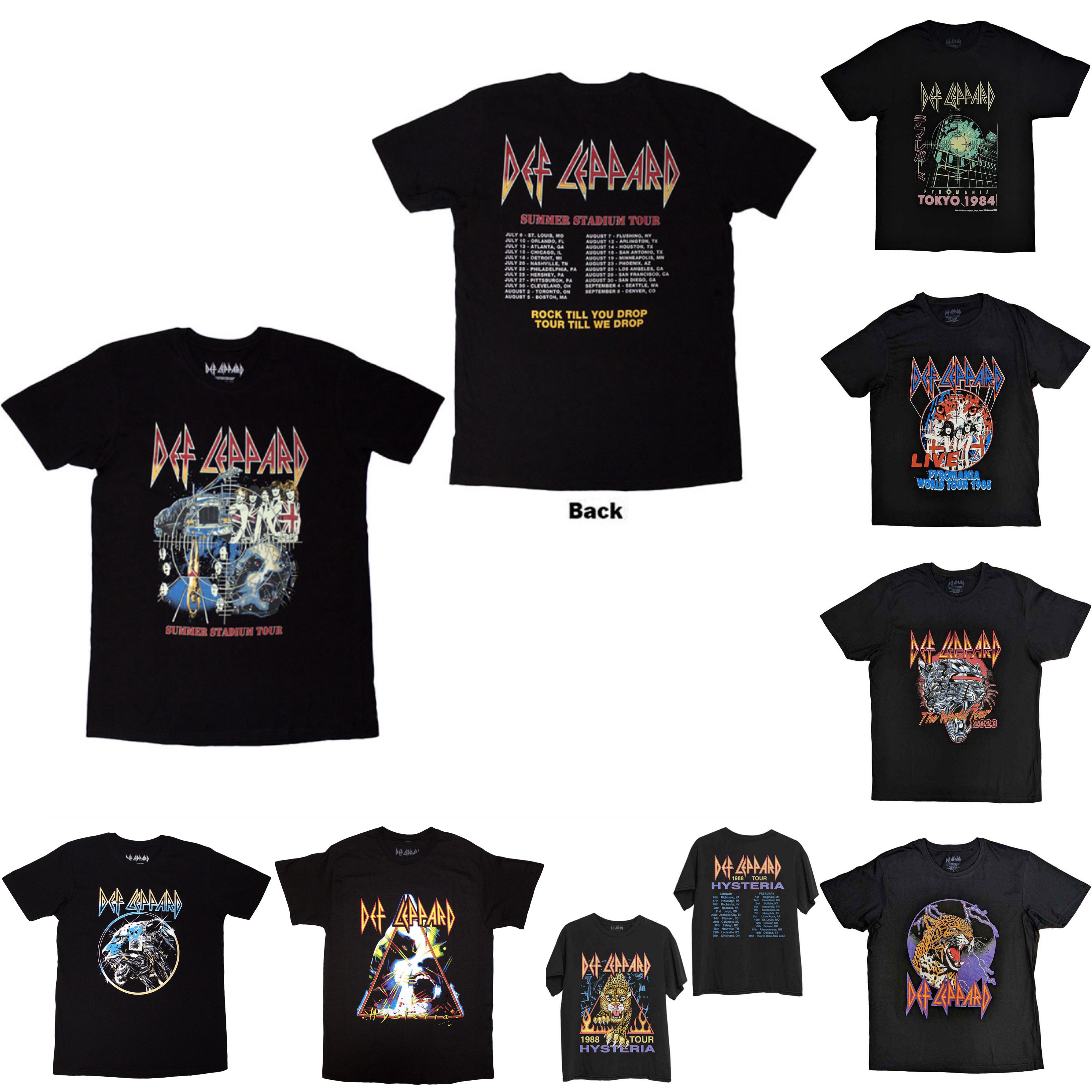 [PREORDER] เสื้อวง DEF LEPPARD T-SHIRT ลิขสิทธิ์แท้ UK รวมลายสุดฮิต