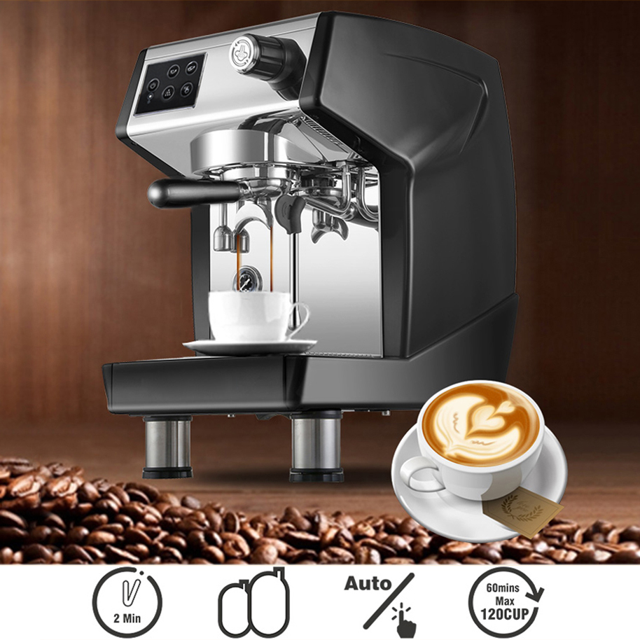 1 Group Espresso Coffee Maker 2950W.