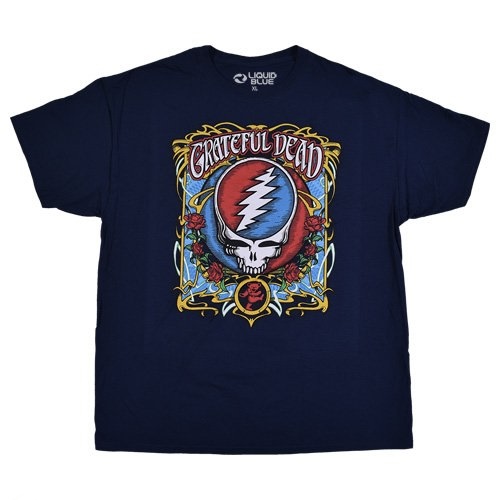 🇺🇸[PREORDER] เสื้อวง GRATEFUL DEAD T-SHIRT รวมลายสุดฮิต ลิขสิทธิ์แท้ LIQUID BLUE จาก USA