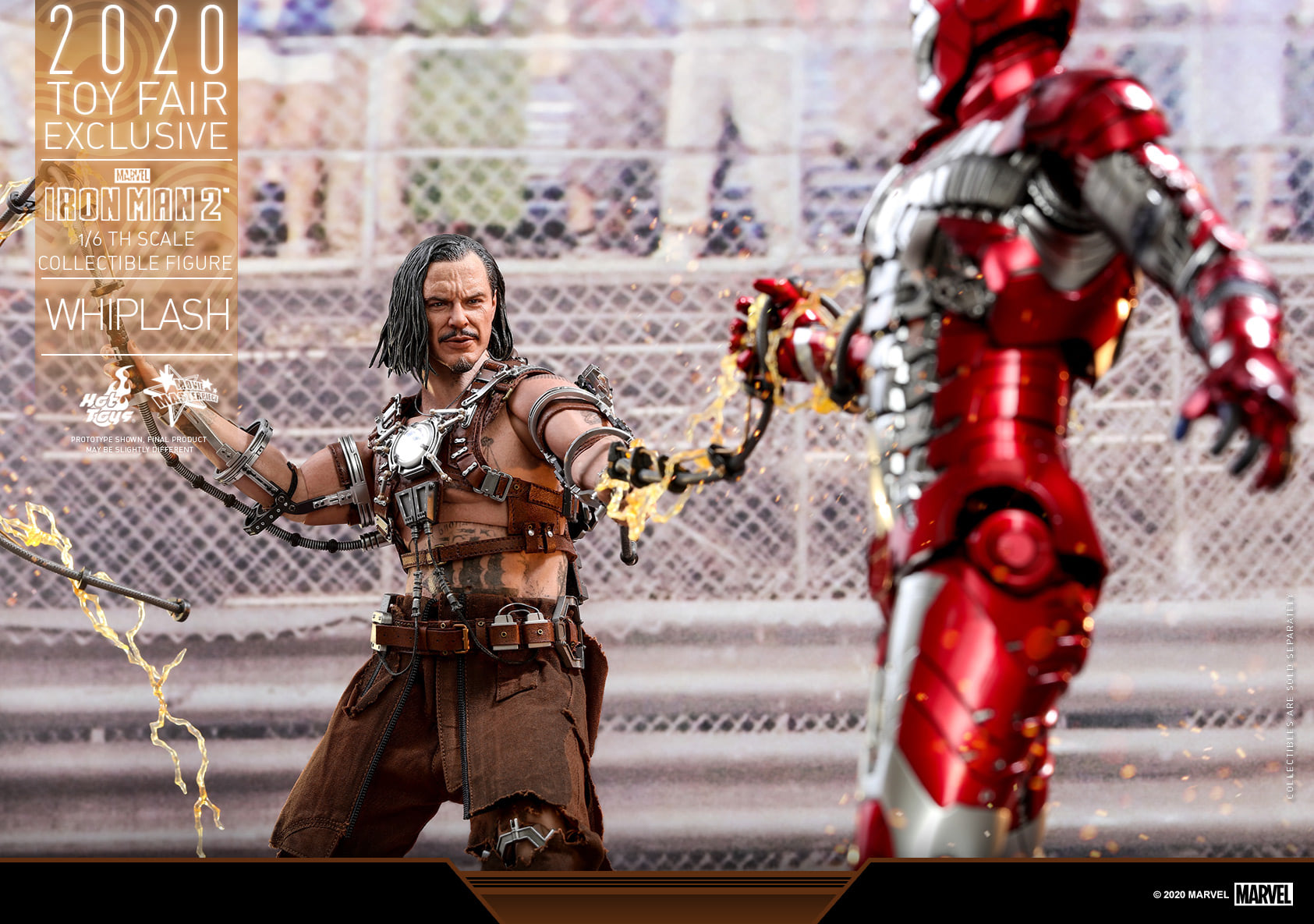 Hot Toys MMS569 IRON MAN 2 - WHIPLASH