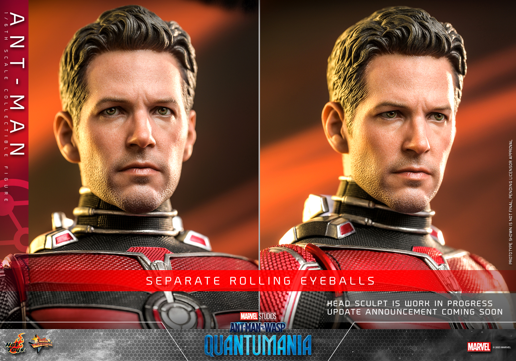 Hot Toys MMS690 1/6 Ant-Man and the Wasp: Quantumania - Ant-Man