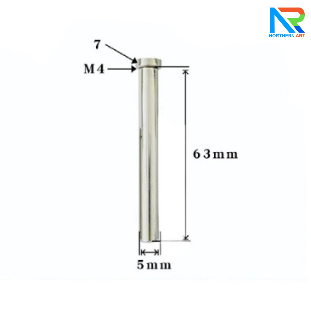 หมุดสแตนเลส หมุดตั้งกรอบรูป สีเงิน ( 1 ชุด 4 ตัว สั้น 2 ยาว 2 ) สำหรับกรอบรูปอะคริลิค (สั่งขั้นต่ำ 4 ชุด)