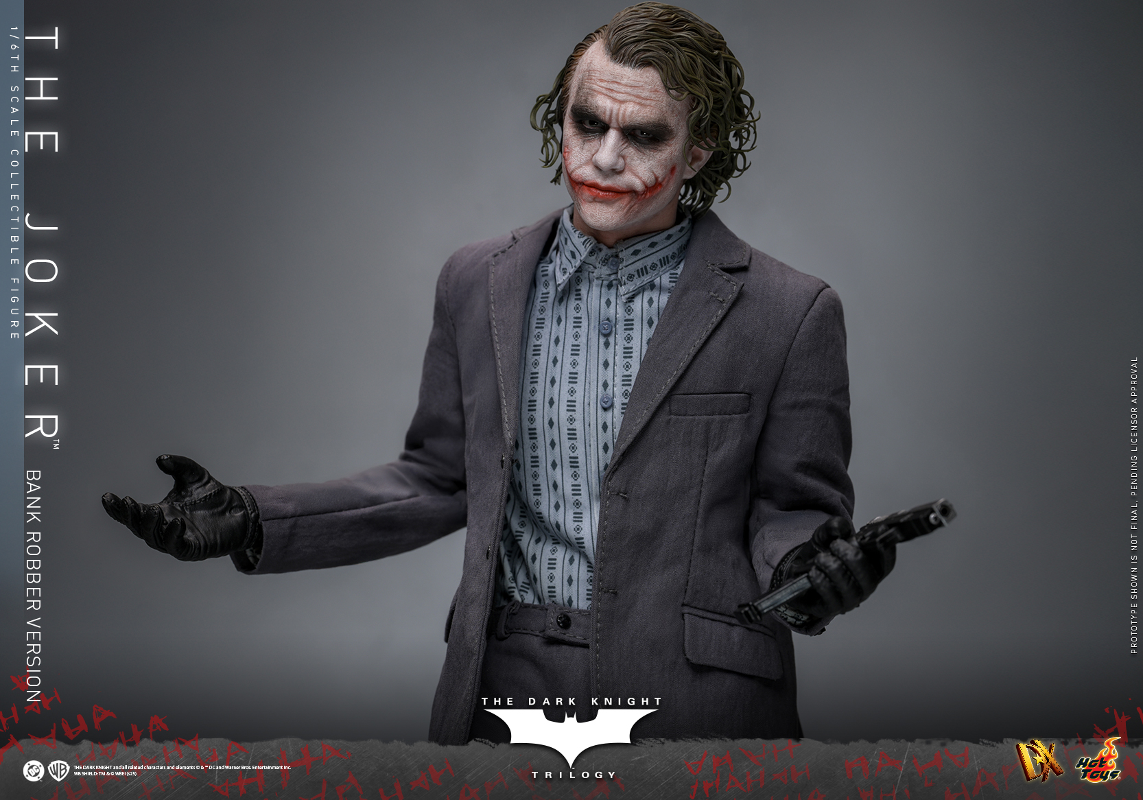 25/08/2568 Hot Toys DX50 The Dark Knight Trilogy - The Joker (Bank Robber Version)