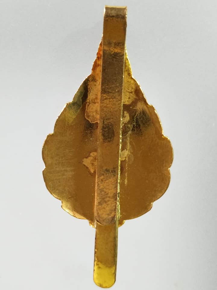 C378 แหนบพัดยศ หลวงพ่อฤาษีลิงดำ วัดท่าซุง จ.อุทัยธานี