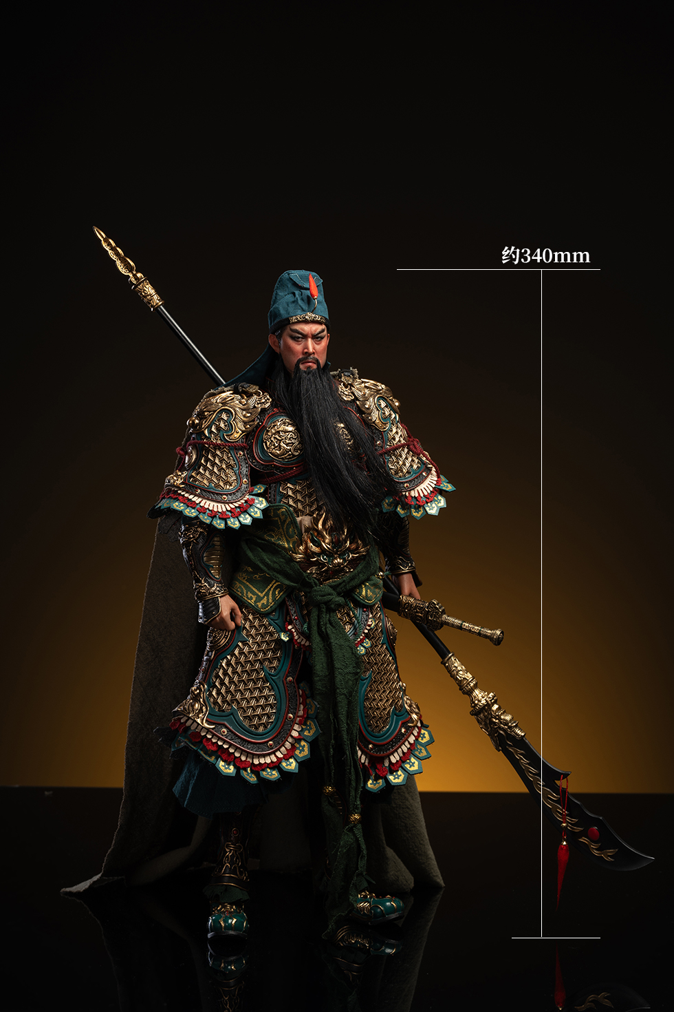 303TOYS x JSTOYS NO.303002 THREE KINDOMS - Mighty Guan Yu Yun Chang (Exclusive Edition)