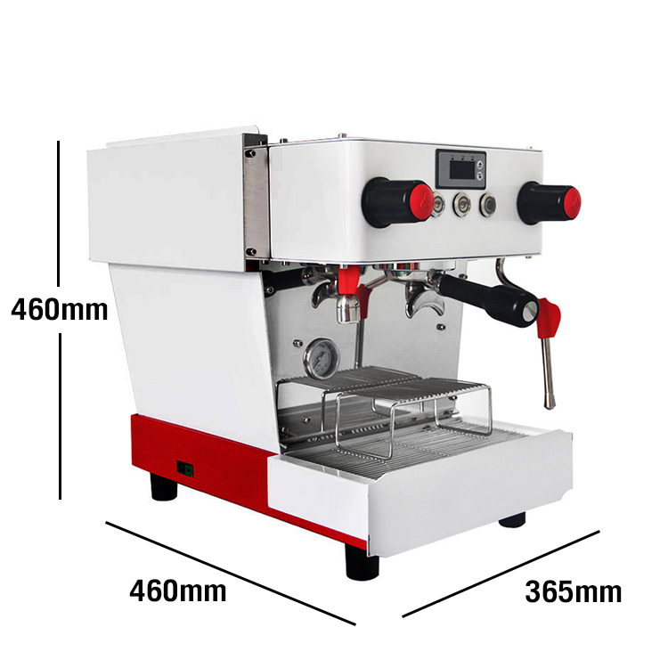 เครื่องชงกาแฟ 1 หัวชง PID ควบคุมอุณหภูมิน้ำและแรงดัน-หม้อต้ม 6 ลิตร
