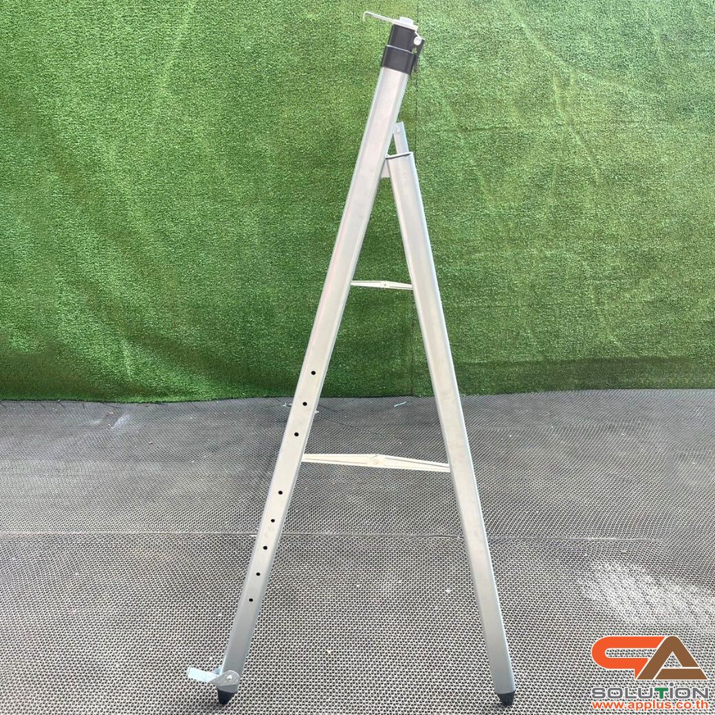 ขาตั้งป้าย ปรับขนาดได้ วัสดุอะลูมิเนียม ถอดประกอบได้ เคลื่อนย้ายสะดวก รองรับขนาดงานพิมพ์ (W) 120-240 x (H) 60-145 cm.