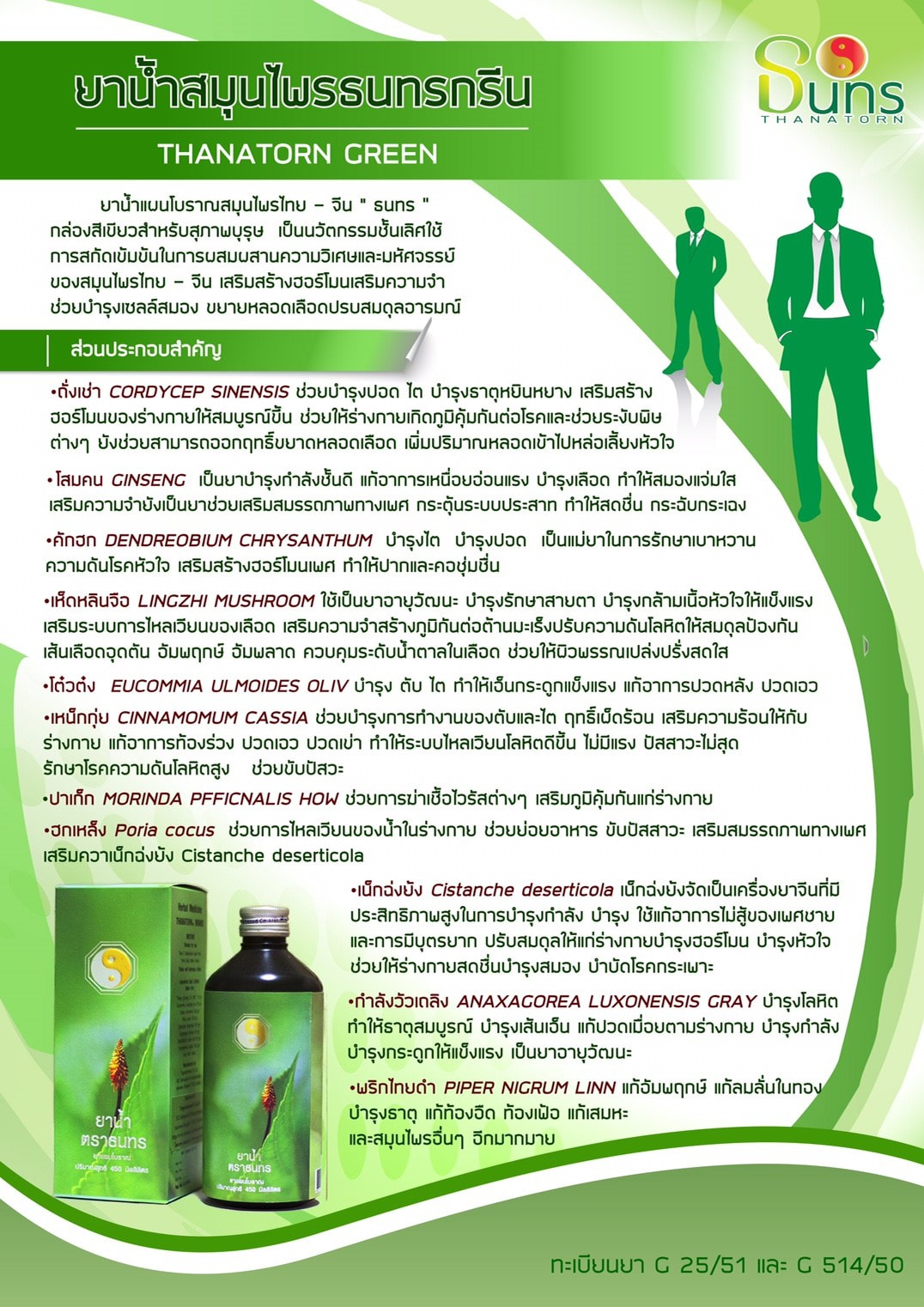 สมุนไพรธนทรกรีน