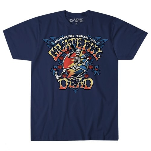 🇺🇸[PREORDER] เสื้อวง GRATEFUL DEAD T-SHIRT รวมลายสุดฮิต ลิขสิทธิ์แท้ LIQUID BLUE จาก USA