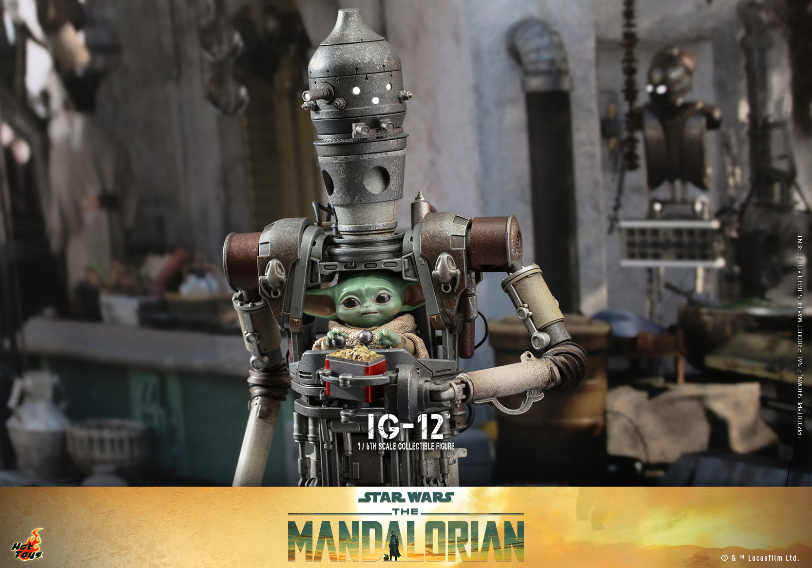 Hot Toys TMS104 1/6 Star Wars: The Mandalorian™ - IG-12™