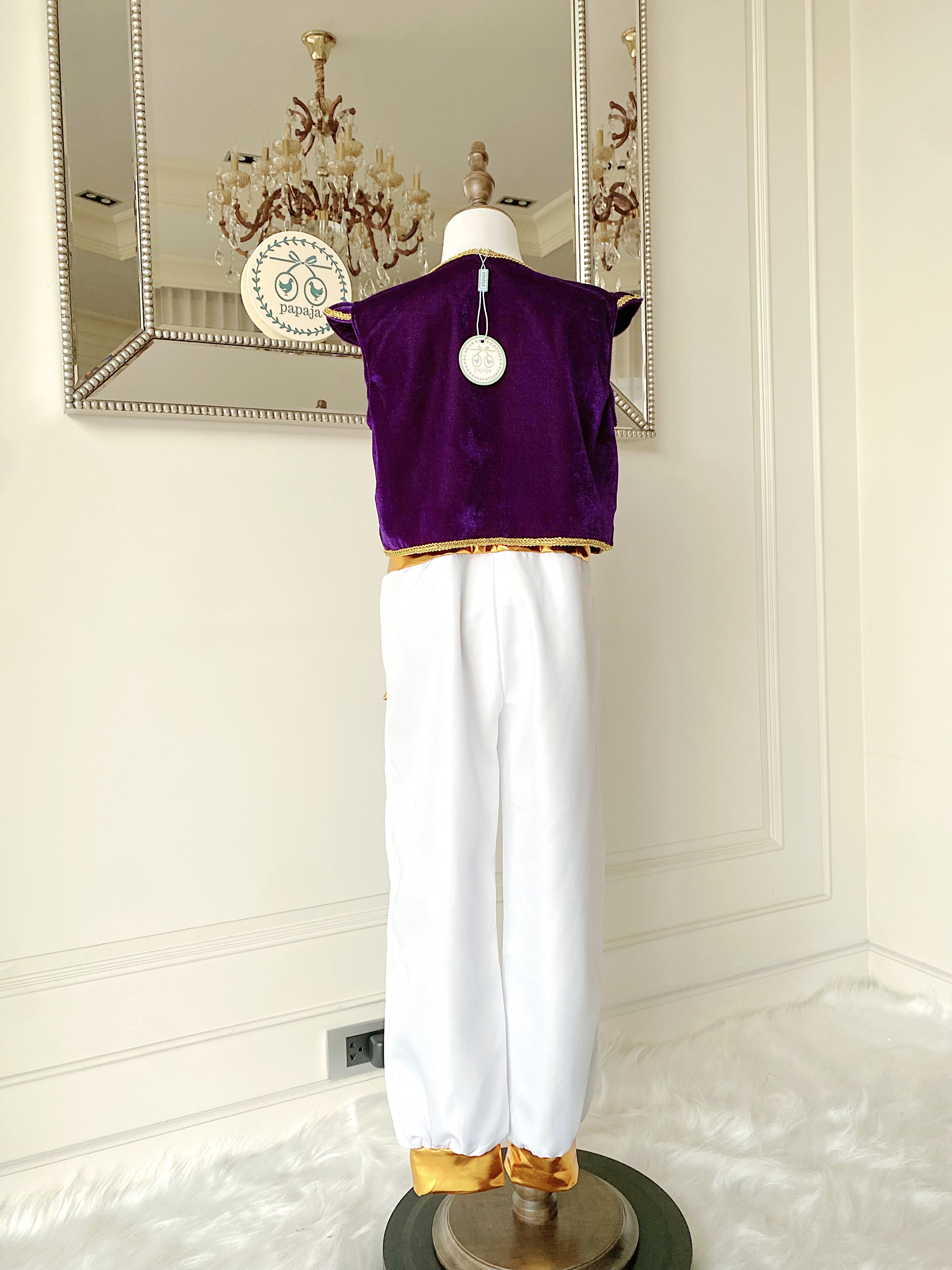 ชุดเจ้าชายอาละดิน เจ้าชายอาหรับ เจ้าชายแขก (Aladdin)