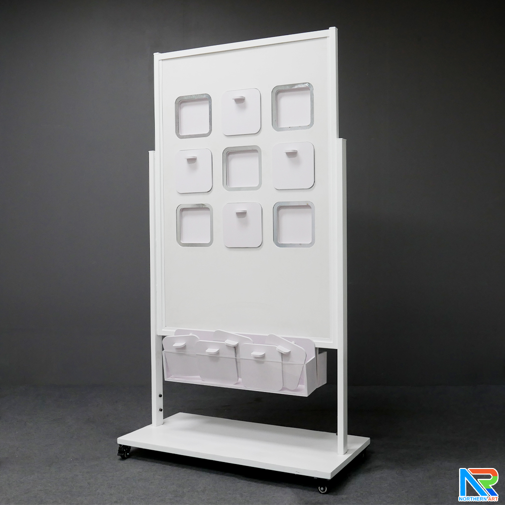 เกมส์เปิดป้ายจับคู่ 9 ช่อง Matching game ขนาด (W)94 x (D)45 x (H)170 cm.พร้อมล้อเลื่อน เคลื่อนย้ายสะดวก