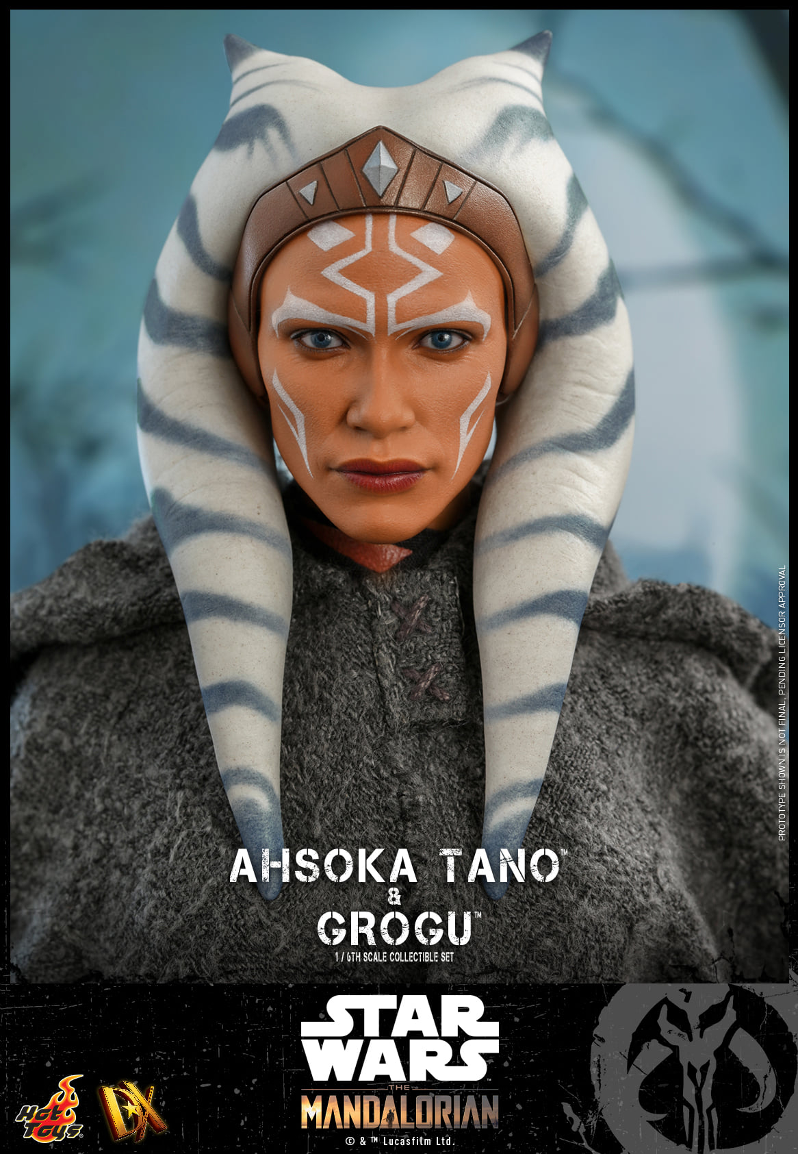 Hot Toys DX21 1/6 Star Wars™: The Mandalorian™ - Ahsoka Tano & Grogu™