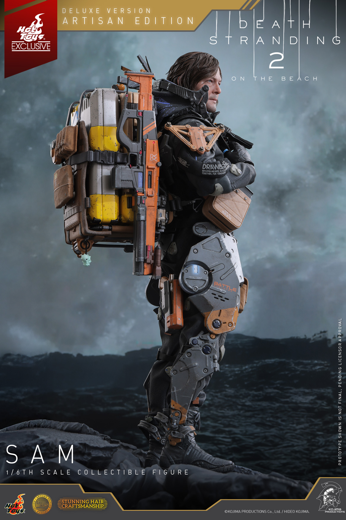 Hot Toys VGM77AE Death Stranding 2: On the Beach - Sam (Artisan Edition Deluxe Version) [Hot Toys Exclusive]
