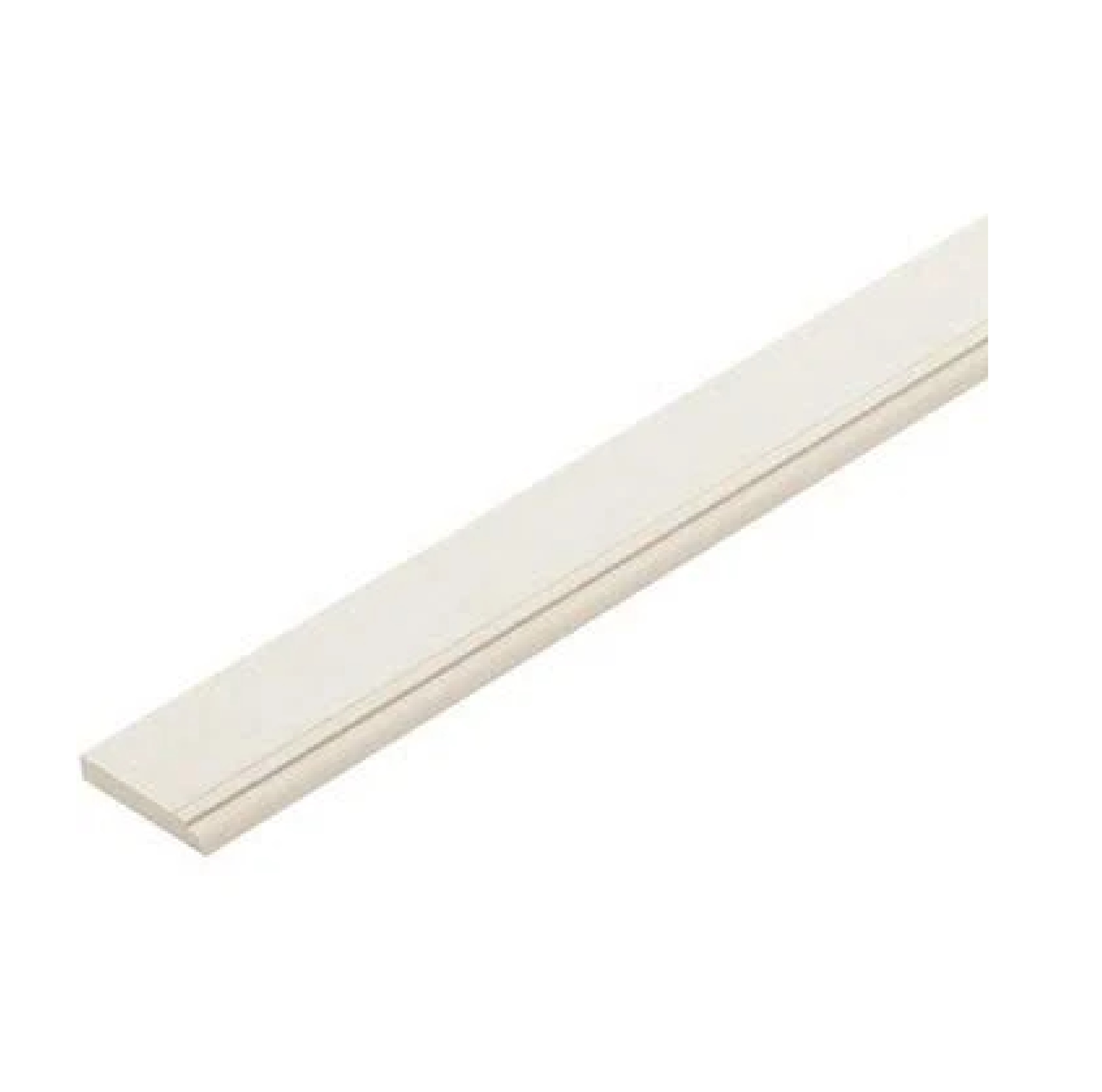 ไม้มอบ เฌอร่า รุ่น บัวคลาสสิก ผิวเรียบ ขนาด 5 x 300 x 0.8 ซม. สีธรรมชาติ